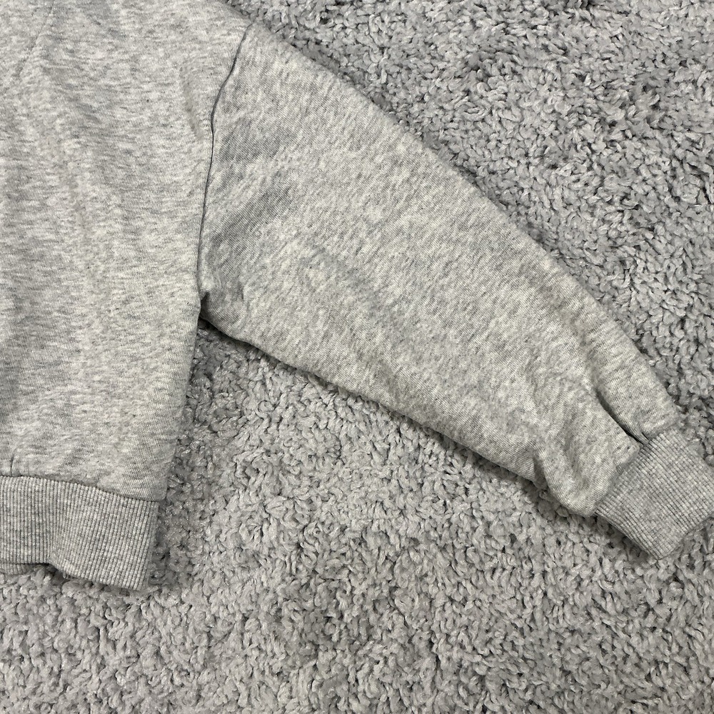 Nike Girls XS Gray Hoodie "Just Do It" Graphic Pullover Sweatshirt - Picture 13 of 16